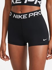 Nike Black Pro 3" Shorts - Image 1 of 6