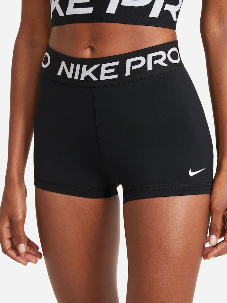 Nike Black Pro 3" Shorts - Image 1 of 6