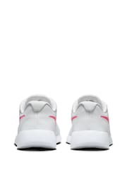Nike White Youth Tanjun GO Trainers - Image 8 of 11