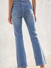 Roman Light Blue Denim Bootcut Denim Trousers - Image 3 of 4