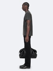 AllSaints Black Tier Short Sleeve Crew Neck T-Shirt - Image 6 of 8