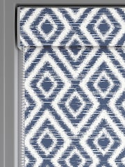 Blue Diamond Geo Made to Measure Roller Blind - Image 4 of 6