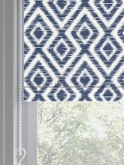 Blue Diamond Geo Made to Measure Roller Blind - Image 5 of 6
