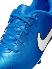 Nike Glacier Blue Kids Tiempo Legend 10 Academy Multi Ground Football Boots - Image 10 of 12