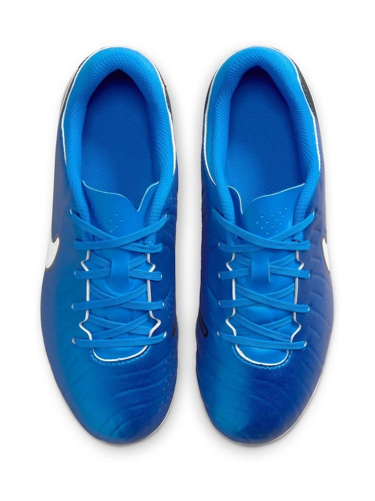 Nike Glacier Blue Kids Tiempo Legend 10 Academy Multi Ground Football Boots - Image 12 of 12