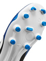 Nike Glacier Blue Kids Tiempo Legend 10 Academy Multi Ground Football Boots - Image 7 of 12
