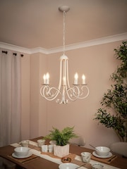 Visconte by BHS Livorno 5 Light Chandelier - Image 3 of 6