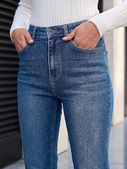 Roman Blue Bootcut Stretch Denim Trousers - Image 4 of 4