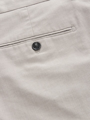 Stone Slim Smart Textured Chino Trousers - Image 10 of 12