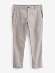 Stone Slim Smart Textured Chino Trousers - Image 7 of 12