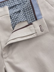 Stone Slim Smart Textured Chino Trousers - Image 8 of 12