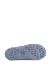 Totes Blue Isotoner Popcorn Terry Mules Slippers - Image 4 of 5