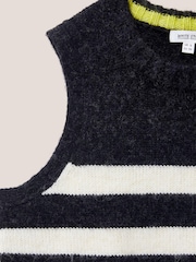 White Stuff Stripe Black Tank - Image 6 of 6