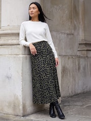 Roman Green Smudge Spot Skirt - Image 2 of 4