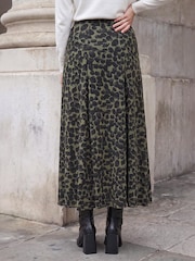 Roman Green Smudge Spot Skirt - Image 3 of 4