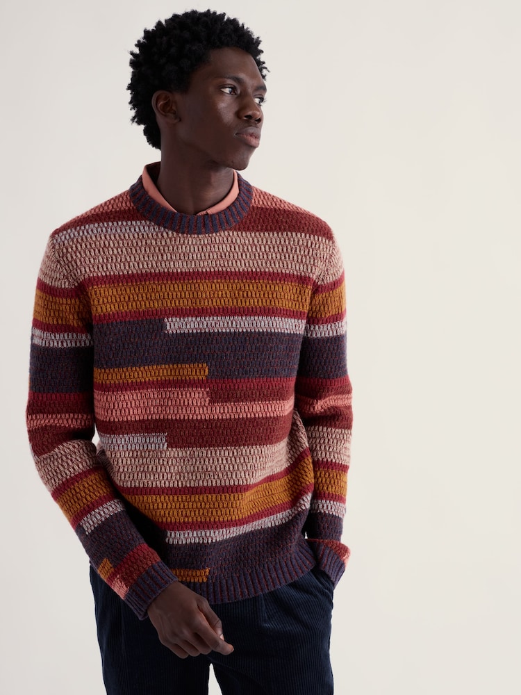 Seasalt Cornwall Red Etcher Jumper - Image 2 of 5 Seasalt Cornwall Red Etcher Jumper - Image 2 of 5