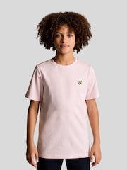 Lyle & Scott Light Pink Boys Essentials Crew Neck T-Shirt - Image 1 of 6