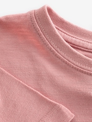 Lyle & Scott Light Pink Boys Essentials Crew Neck T-Shirt - Image 6 of 6