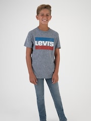 Levi's® Sports Logo 100% Cotton T-Shirt - صورة 3 من 5