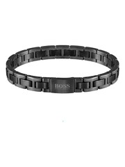 BOSS Black Metal Link Essentials IP Bracelet - Image 1 of 2