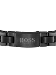 BOSS Black Metal Link Essentials IP Bracelet - Image 2 of 2