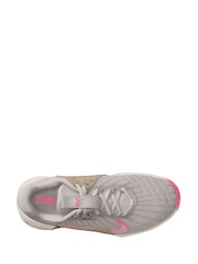 Nike Silver/Pink Metcon 9 PRM Gym Trainers - Image 3 of 4