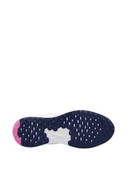 Nike White/Pink Youth Revolution 7 Trainers - Image 9 of 12