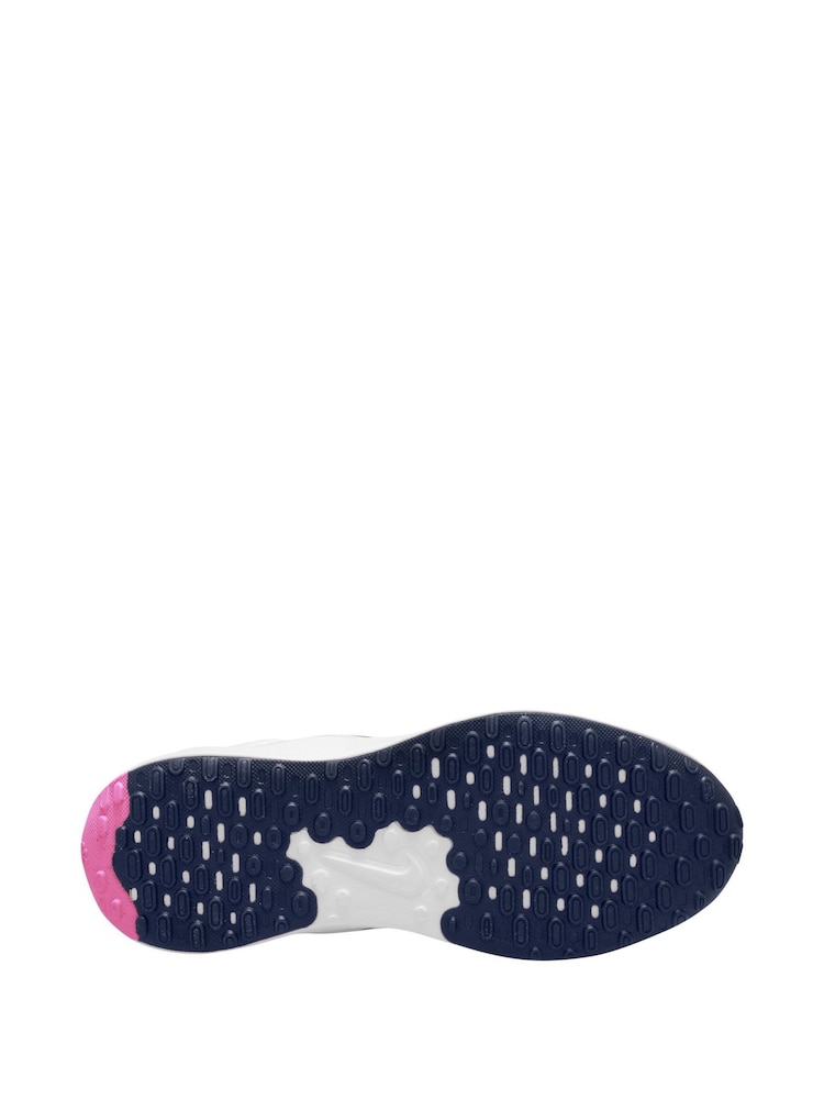 Blanc/Rose - Baskets Nike Youth Revolution 7
 - Image 9 of 12