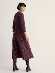 Seasalt Cornwall Purple Sea Sound Dress - Image 3 of 5