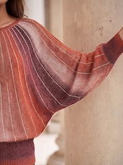 Roman Orange Spacedye Sunray Jumper - Image 4 of 4