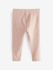 Nežno roza - Ženski jersey gamaše 5 paket (3mths-7yrs) - Slika 2 iz 3