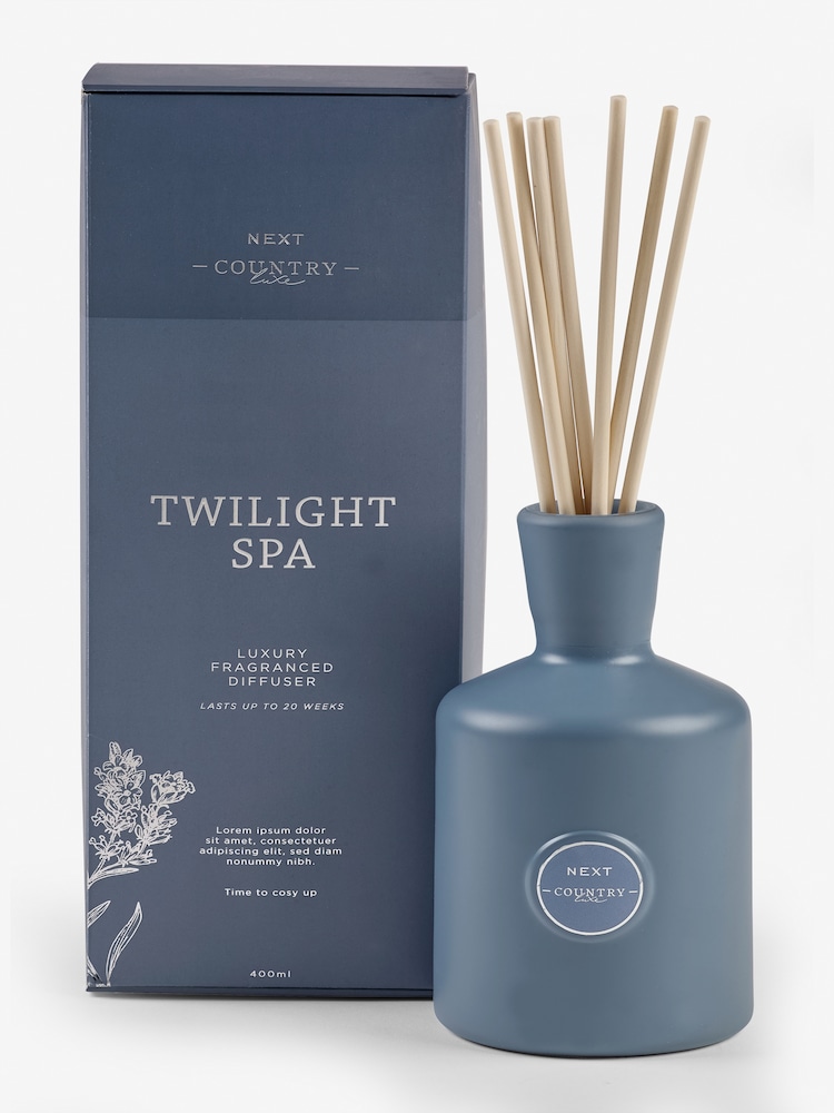 Country Luxe Twilight Spa Lavender & Cardamom 400ml Fragranced Reed Diffuser - Image 1 of 2
