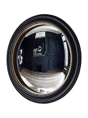 Gallery Home Gold Bruton Black & Gold Convex Mirror - Image 2 of 3