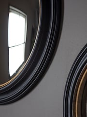 Gallery Home Gold Bruton Black & Gold Convex Mirror - Image 3 of 3