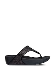 FitFlop Lulu Glitter Toe-Post Sandals - Image 3 of 5