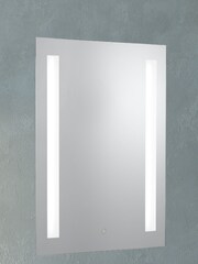 Searchlight Chrome Whisper 2 Light Touch Flush Ceiling Light - Image 1 of 2