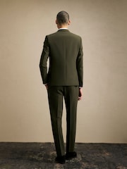 River Island Green Skinny Fit Suit Trousers - Image 4 of 4