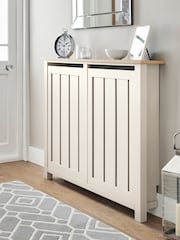 Classic Cream Malvern Oak Effect Radiator Cover - Image 1 of 6