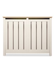 Classic Cream Malvern Oak Effect Radiator Cover - Image 2 of 6