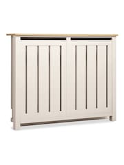 Classic Cream Malvern Oak Effect Radiator Cover - Image 3 of 6