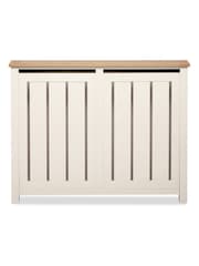 Classic Cream Malvern Oak Effect Radiator Cover - Image 4 of 6