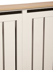 Classic Cream Malvern Oak Effect Radiator Cover - Image 5 of 6