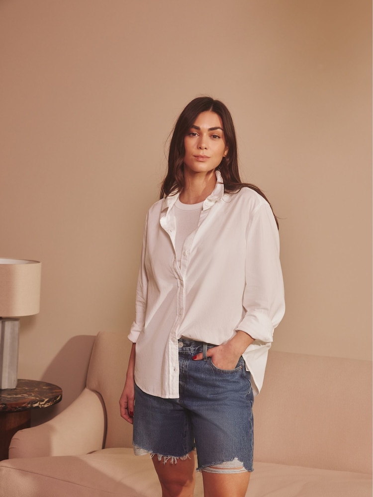 Синий - Levi's 100% Хлопок 501 90шорты джинсы - Изображение 1 из 10