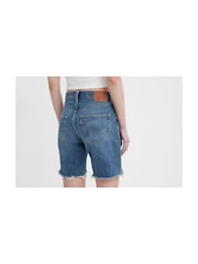 Синий - Levi's 100% Хлопок 501 90шорты джинсы - Изображение 5 из 10