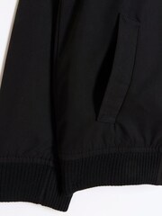 River Island Black Boys Smart Bomber Jacket - Image 2 of 3