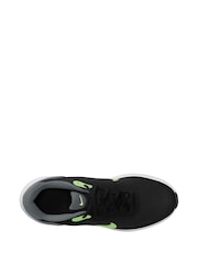 Nike Black Lime Youth Revolution 7 Trainers - Image 3 of 4