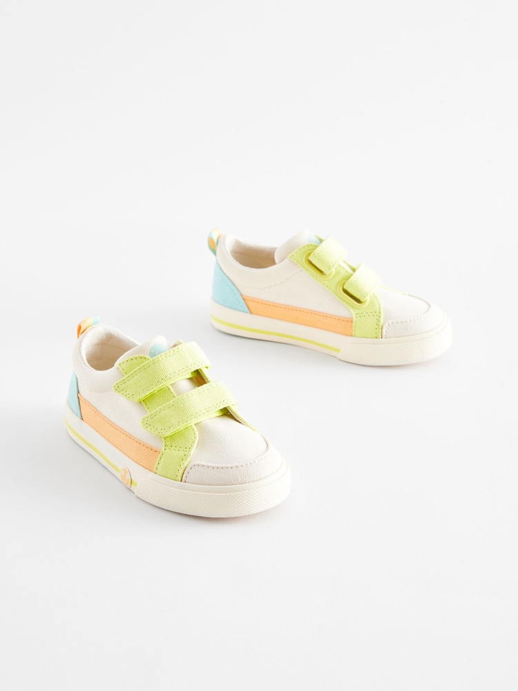 Bright Standard Fit (F) Two Strap Touch Fastening Trainers - Image 1 of 5