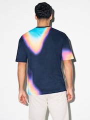 Black Dip Dye T-Shirt - Image 4 of 7