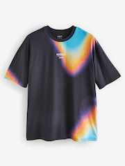 Black Dip Dye T-Shirt - Image 5 of 7