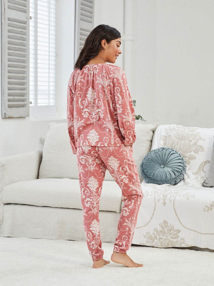 Laura Ashley Pink Pyjamas - Image 3 of 9